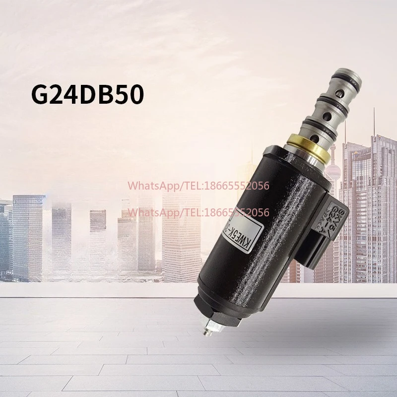 KWE5K-31/G24DB50 excavator lo ck solenoid valve SK250-8 YN35V00050F1
