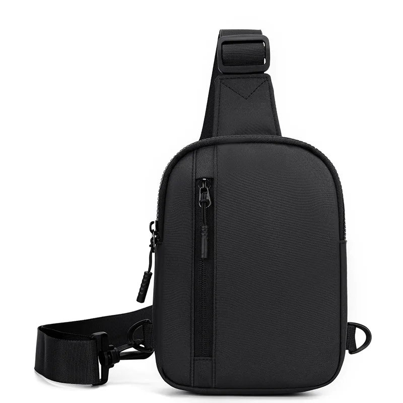 

Mini Mobile Phone Chest Bag Men'S Mini Crossbody Bag Fashionable Breast Bag Trendy Outdoor Sports Shoulder Mobile Phone Bag