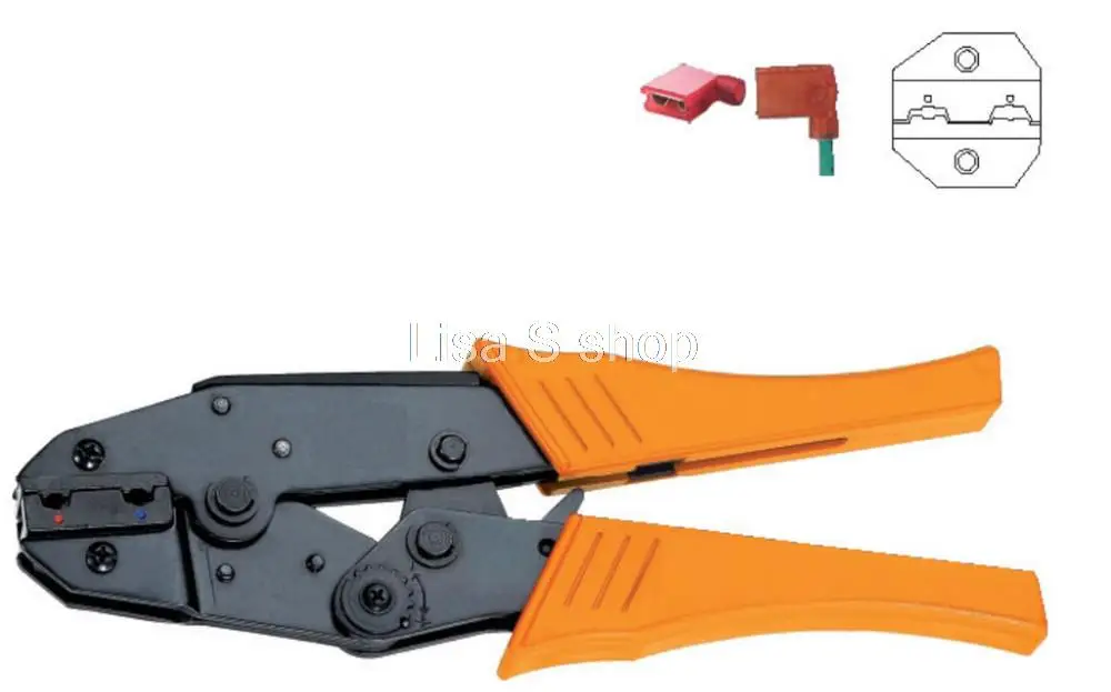 

Factory Supply HS-07FL 0.5-2.5mm2 AWG20-14 Crimper Tools Flag F Type Female Receptacles Insulated Terminals Crimper