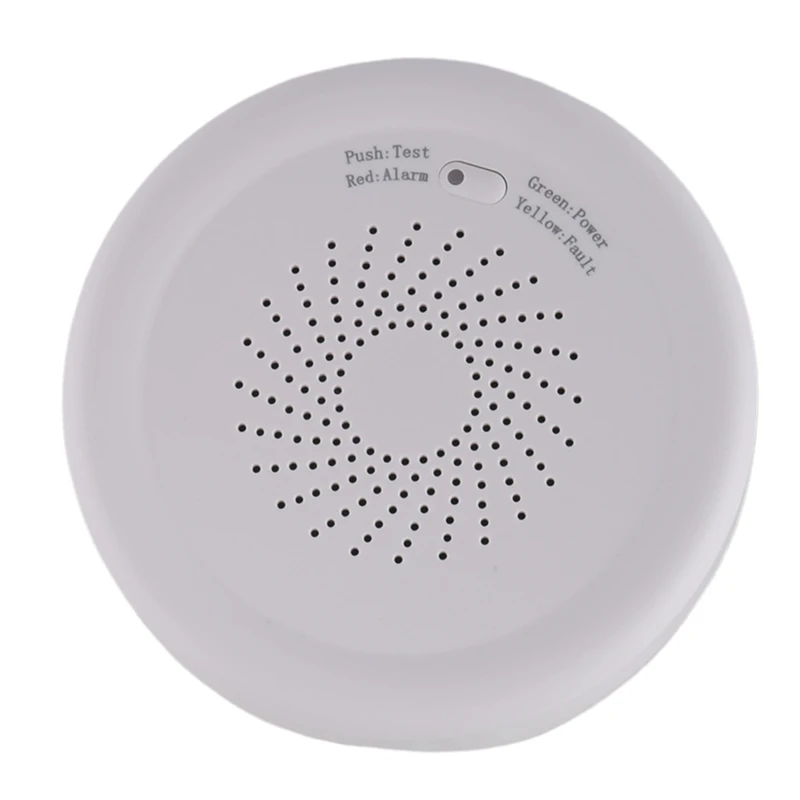 1Set Smart Zigbee Gas Leakage Detector Tuya Smart Home Security Alarm System Smart Life Tuya App Plastic