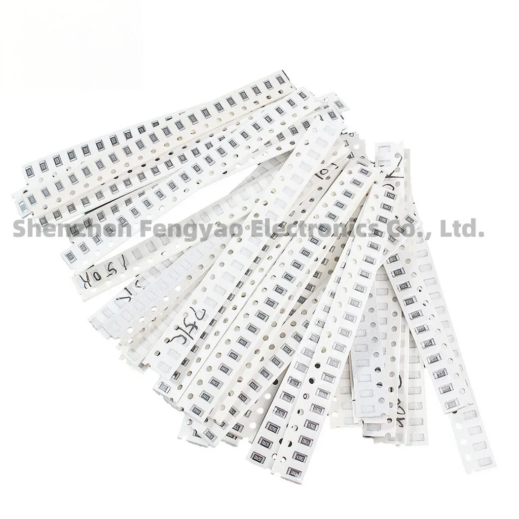 ชุดตัวต้านทาน SMD 4000 ชิ้น 720 ชิ้น 660 ชิ้น 200 ชิ้น ขนาด 0402 0603 0805 1206 1210 2512 ชุดอุปกรณ์ต่างๆ igmopnrq ชุดรวม 10K 100K 1K 1R 100R 220R 1% 5%