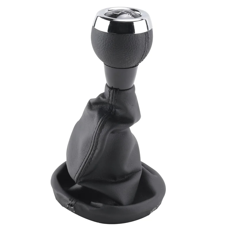 

Plain 6 Speed Manual Car Gear Shift Knob Shifter Lever Boot For Mini Cooper R55 R56 R57 R59 F55 F54