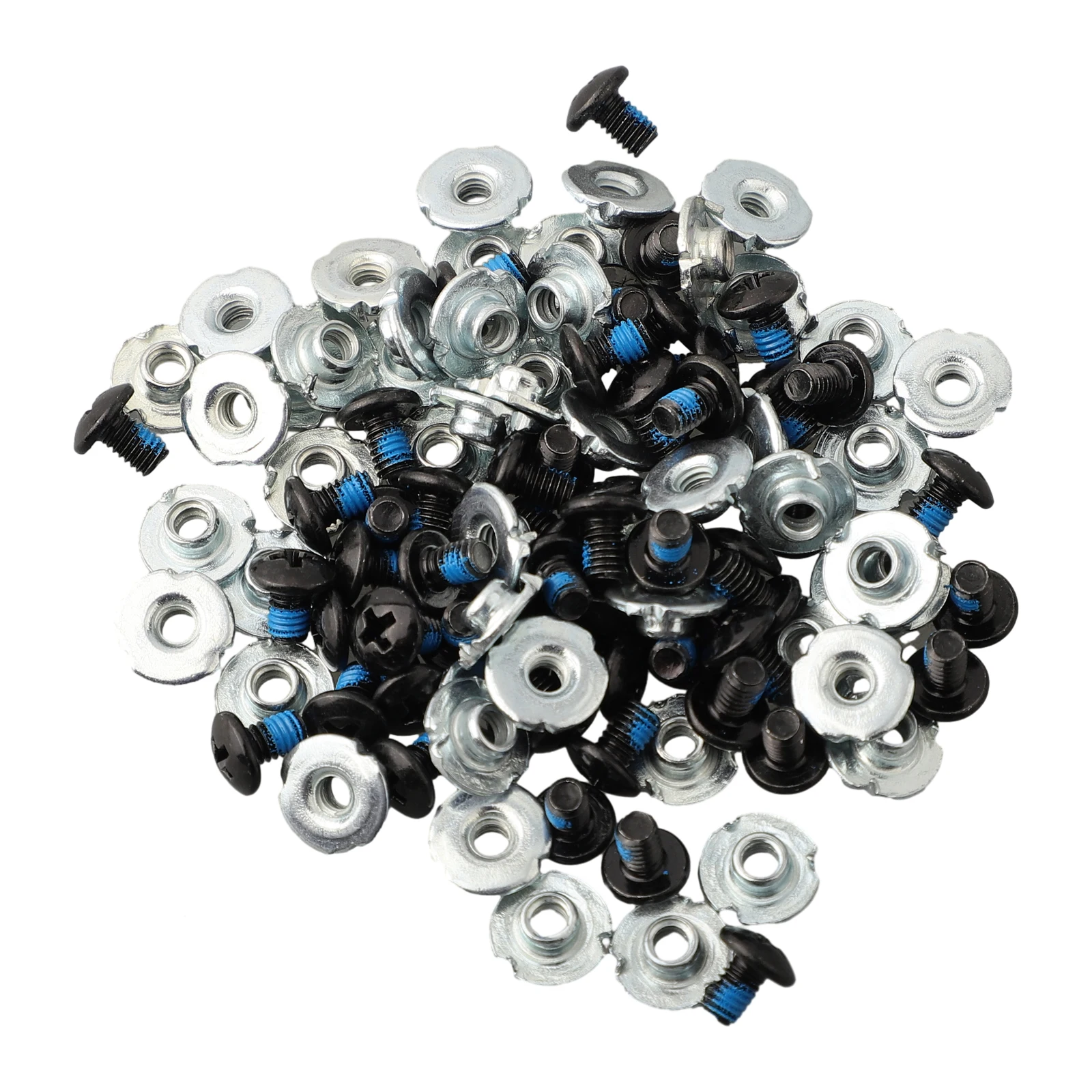 

Roller Skate Buckle Screws 50 pcs Replacement Fasteners for Restoring Proper Buckle Operation on Various Skate Styles
