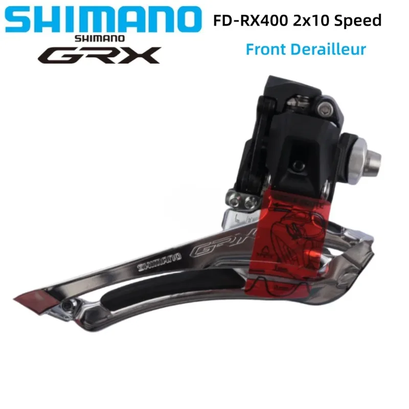 

Передний переключатель передач SHIMANO GRX RX400, 2x10 S, 0 скоростей