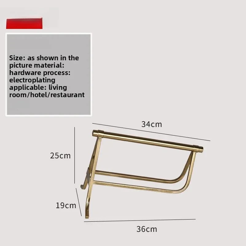 Wine rack high-end ornaments creative home living room wine cabinet metal products decoration