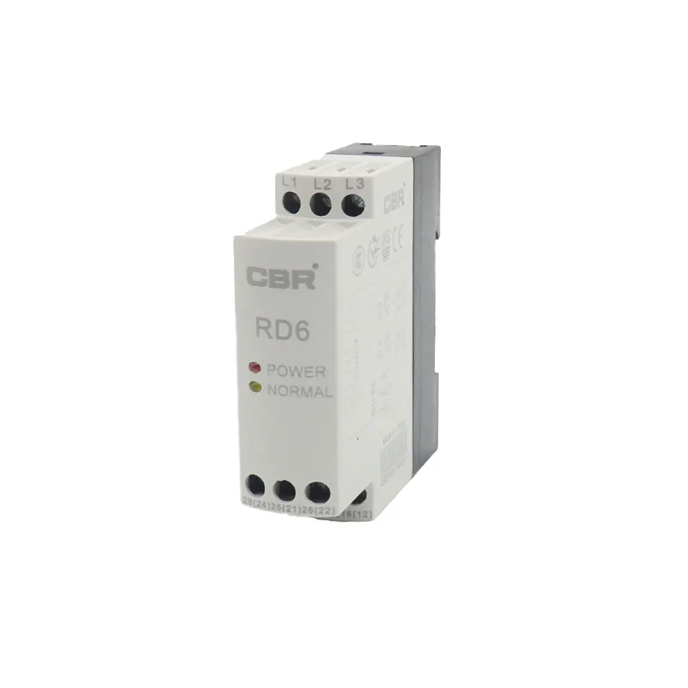 For Elevator Phase Sequence Relay RD6 ANT CBR Three-phase AC Phase Sequence Protection Relay High quality Elevator Accessories