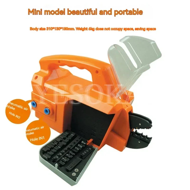 New Pneumatic Crimping Machine Crimping Tool Terminal Crimping Machine Tool with Mold Cable Terminal Connector