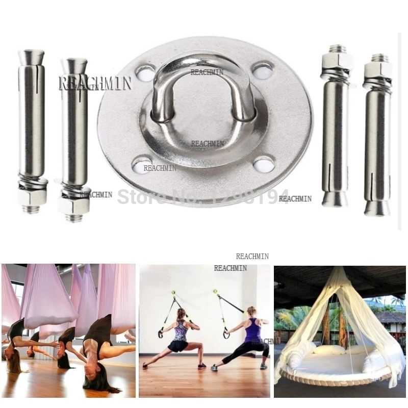 

Ceiling Wall Mount Anchor Suspension Bracket Hook For Trx Gym Rings Crossfit Yoga Hammock Swing Hanging Chair