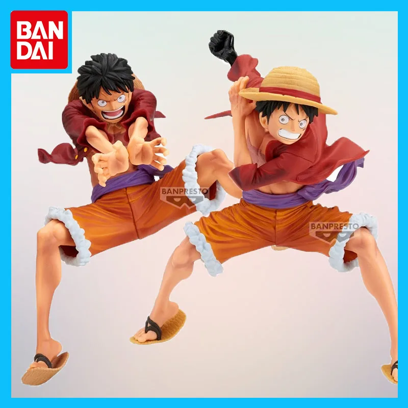

Bandai оригинальная ONE PIECE MAXIMATIC аниме-фигурка Обезьяна Д. Луффи фигурку игрушки для мальчиков и девочек подарок Коллекционная модель
