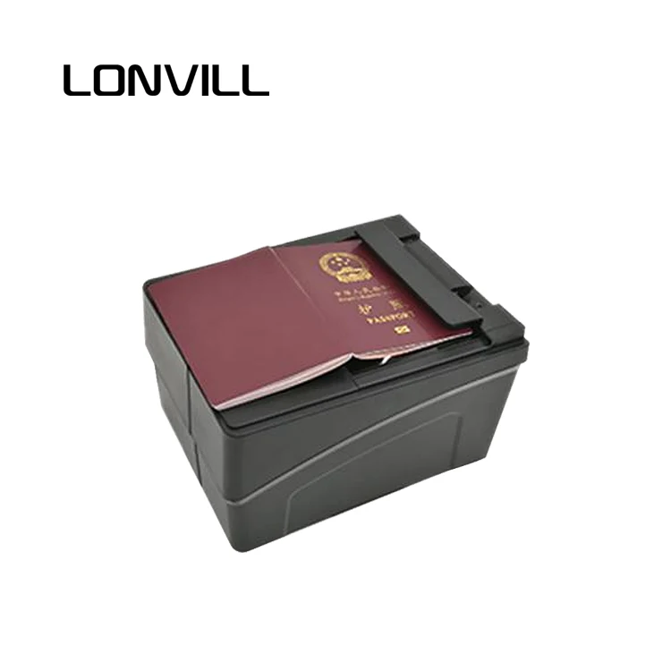 OEM OT11 Security Check Kiosk ID Card Scanner Airport Passport Reader OCR MRZ Passport Scanner