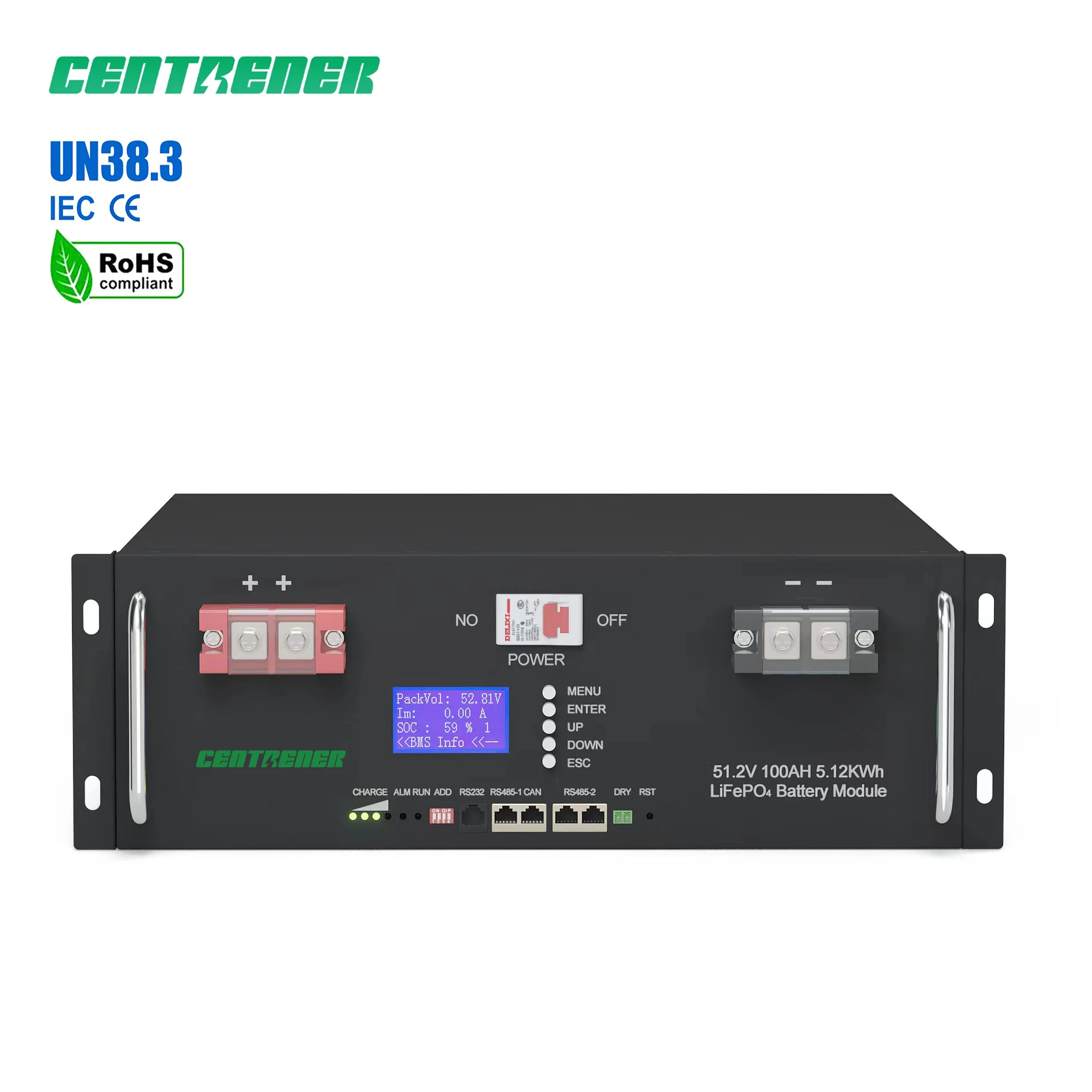 State Lithium Ion Solair Batterie Lifepo4 Battery Pack 10 Years Warranty Solid 10kwh 48v 100ah 200ah 250ah 300ah 400ah IP65 25kg