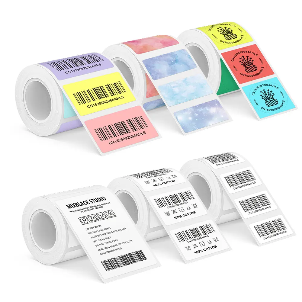 1 шт. M110 этикетка Marklife P50, термобумага, водонепроницаемая наклейка, совместимая с принтером M221 M220 M120 M200 50*80 мм 40*30 мм