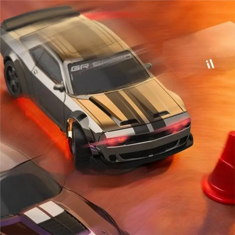ABUM-1:43Rc Full-Scale Directional Throttle Remote Control Car Four-Wheel Drive High-Speed Remote Control Toy Gyroscope A