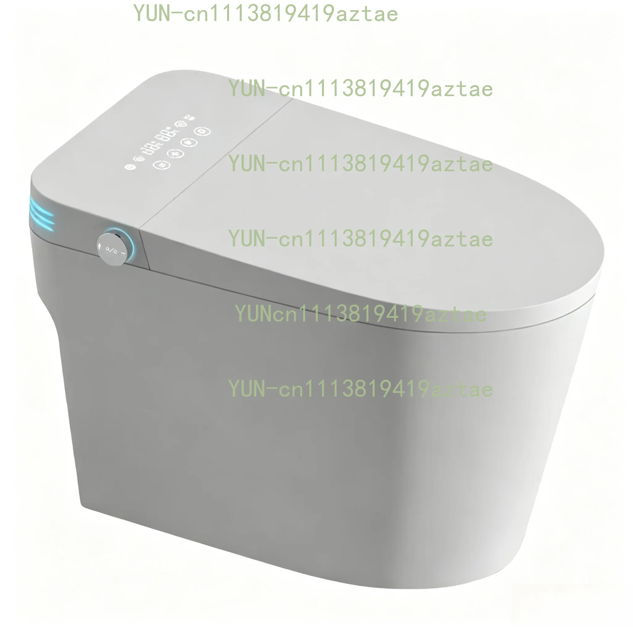 Smart toilet, automatic flip flushing, no water pressure limit, double waterway foam shield seat heating300 pit distance