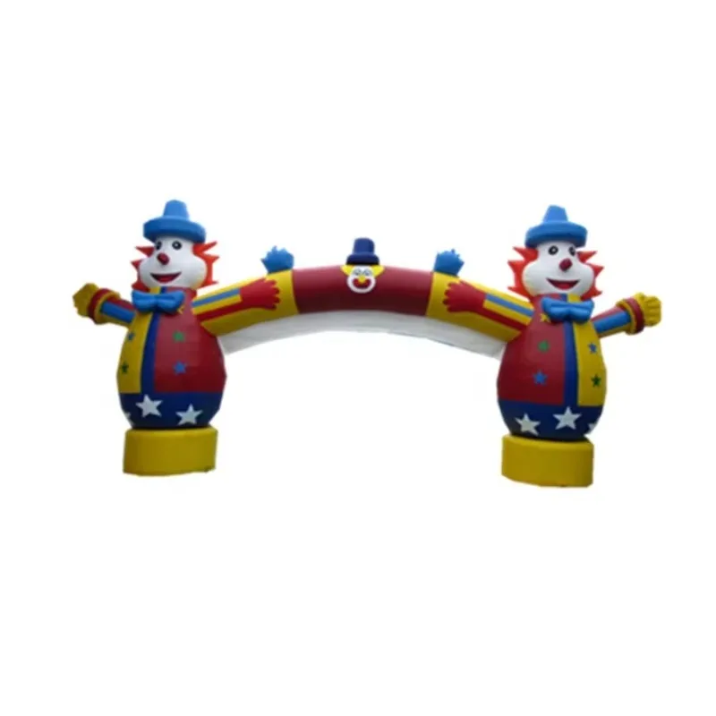 2021  inflatable clown arch for festival, cheap inflatable clown gantry for sale