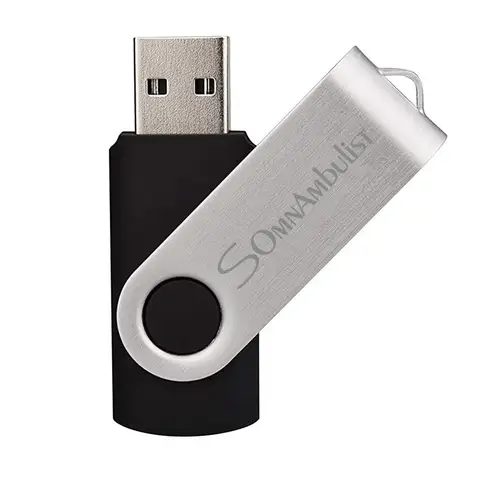 SomnAmbulist-Pen Drive USB 2,0 de alta velocidad para PC, Mini Pen Drive móvil de 16GB, 32GB, 64GB, 8GB y 4GB, 32GB, 128GB
