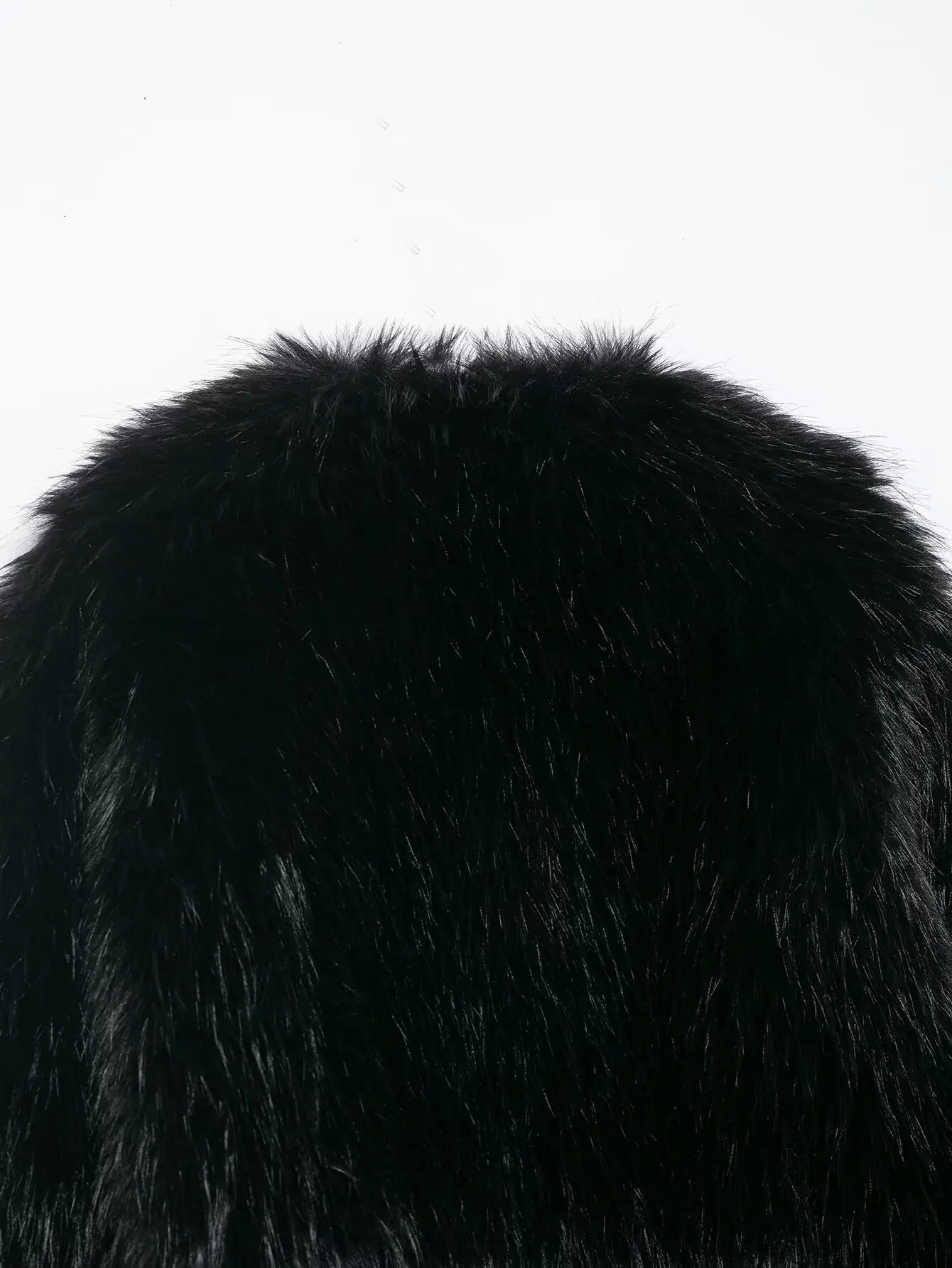 Giacca corta da donna in pelliccia sintetica autunno inverno moda versatile semplice girocollo manica lunga cappotto corto peluche caldo capispalla casual