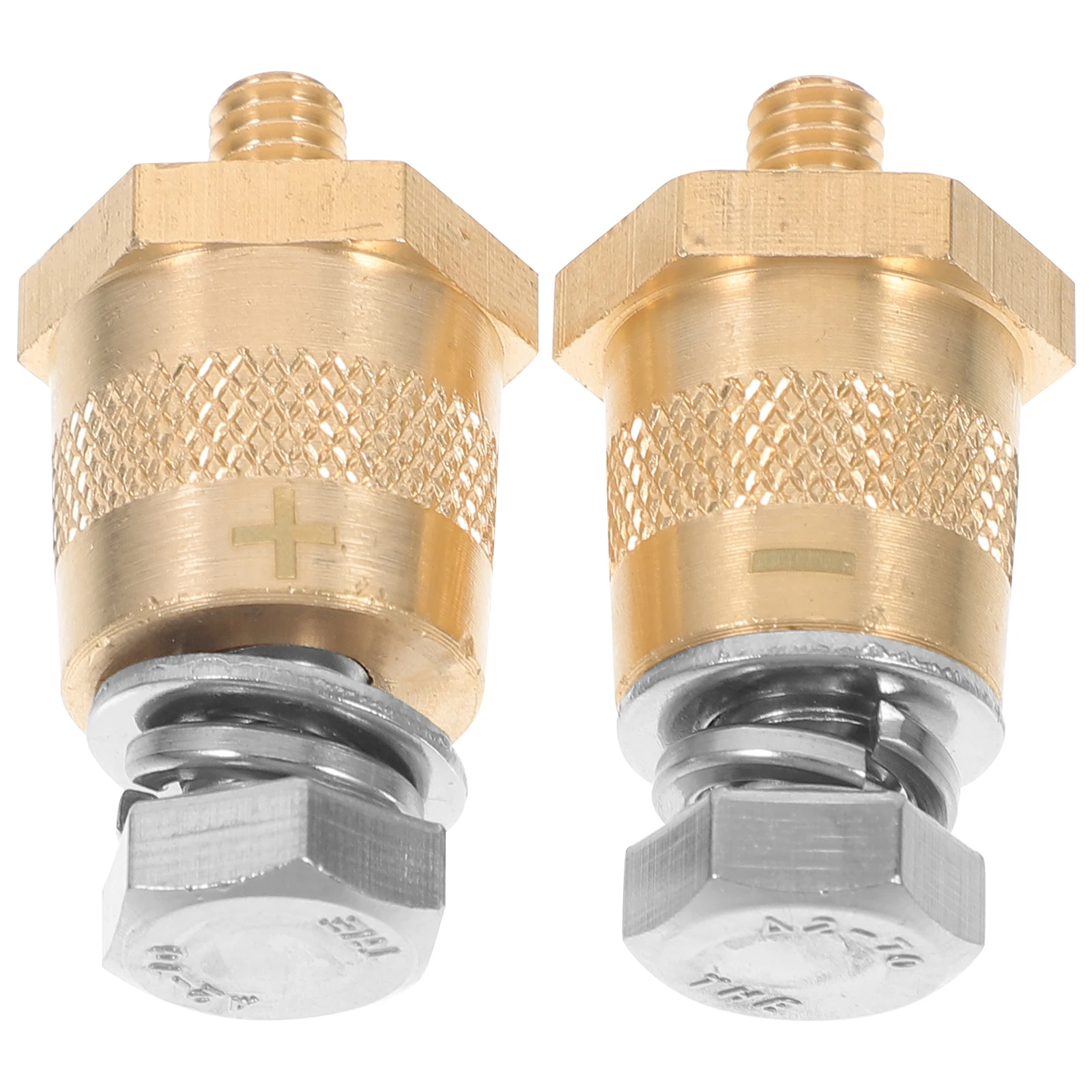 

2pcs Adapters Metal Connectors Auto Reducer Car Post Adapter Truck Terminal Extender Car Terminal Reducer Heavy Duty