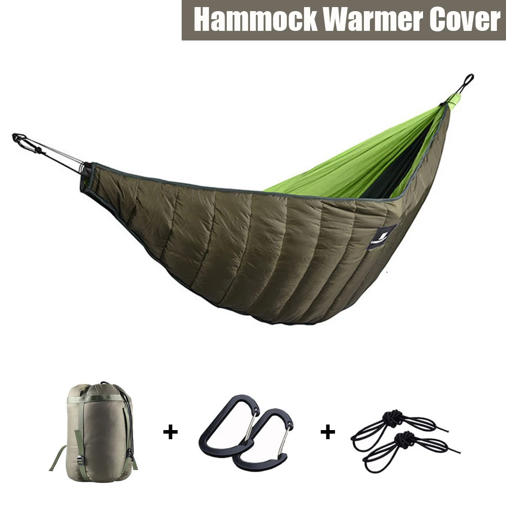 

WDVBHY Outdoor Camping Thickened Hammock Warm Cover Autumn And Winter Windproof Cold Cotton Hammock Insulation Hammock Cover