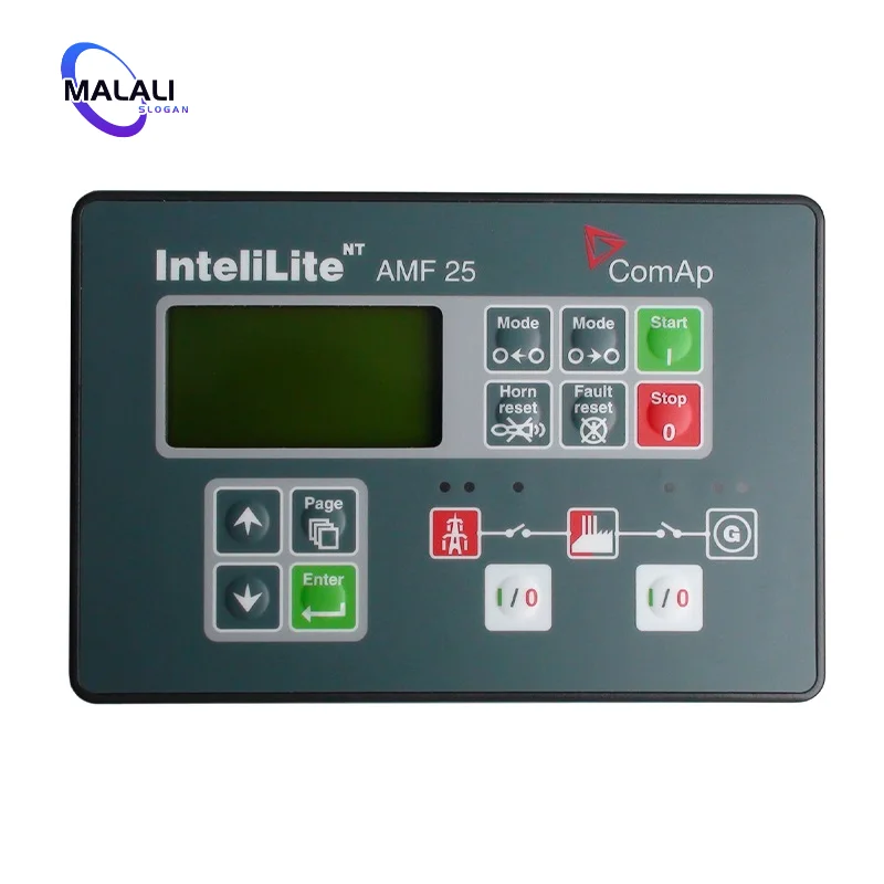 Imagem -04 - Auto Start e Stop Control Module Gerador Diesel Genconjunto Controller Substituir Original Amf25 Amf-20