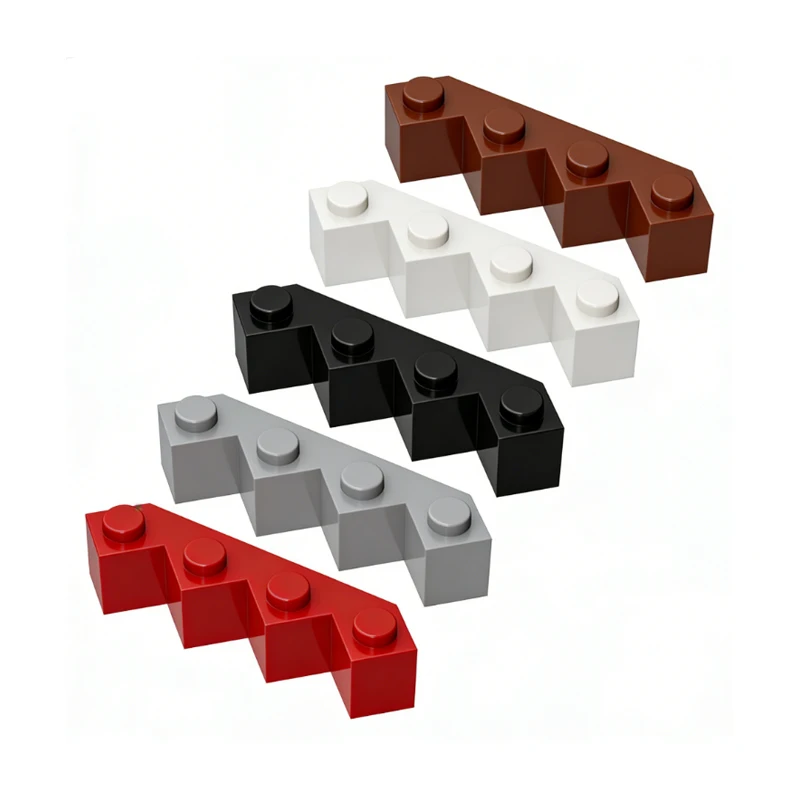 

55pcs MOC compatible 14413 building block parts, basic bricks, 4x4 corner bricks, DIY children's toys, gifts