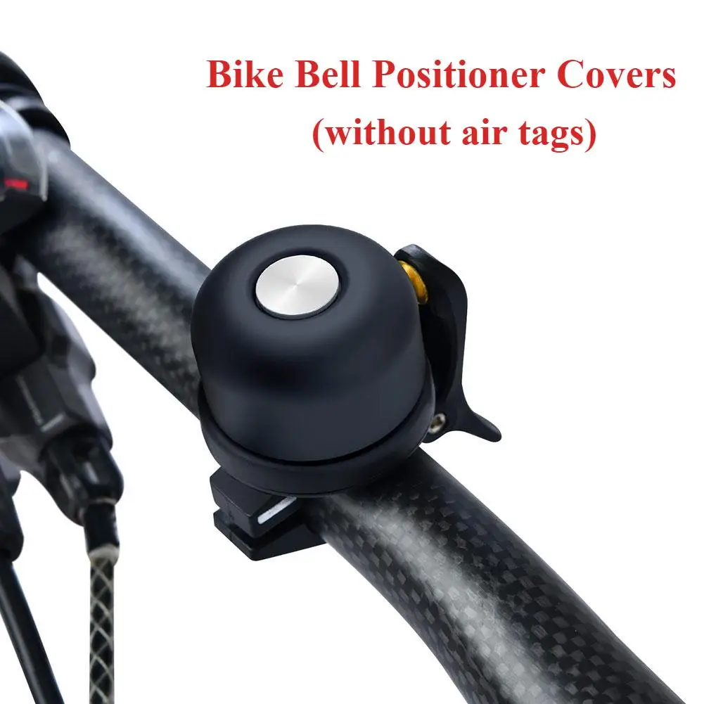 For AirTag GPS Tracker Under Bike Bell Anti-lost Anti-theft Bell Aluminum Alloy Waterproof Bike Mount