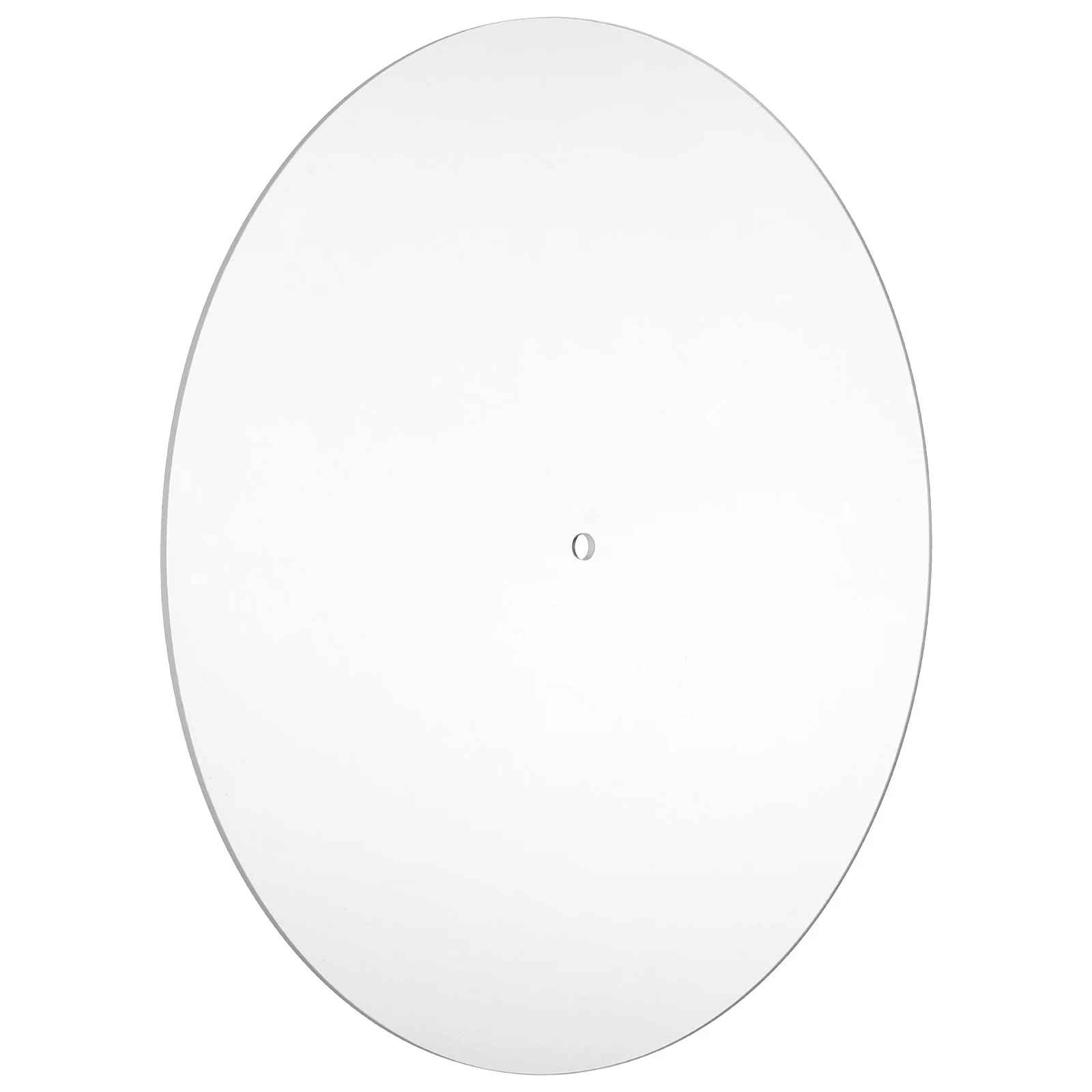 

Acrylic Transparent Turntable Mat Vinyl Record Slipmat Stable Non-Slip Pad for Static Reduction Vinyl Accessories