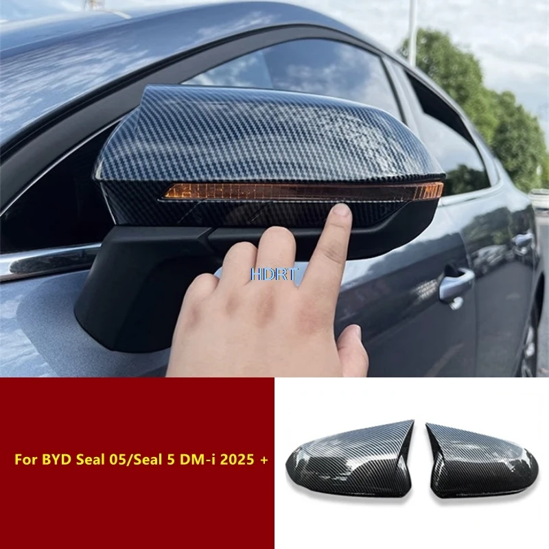 

For BYD Seal 05/Seal 5 DM-i 2025 + Protector Decoration Accessories Car Styling Rear View Mirror Cover Side Reverse Mirror Shell