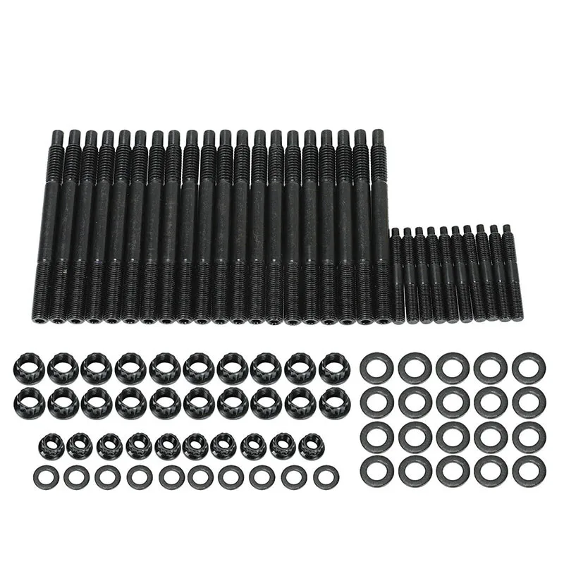 طقم مسامير ترصيع الرأس لـ 2004-2020 Chevy GM 4.8L 5.3L 5.7L 6.0L 6.2L 7.0L