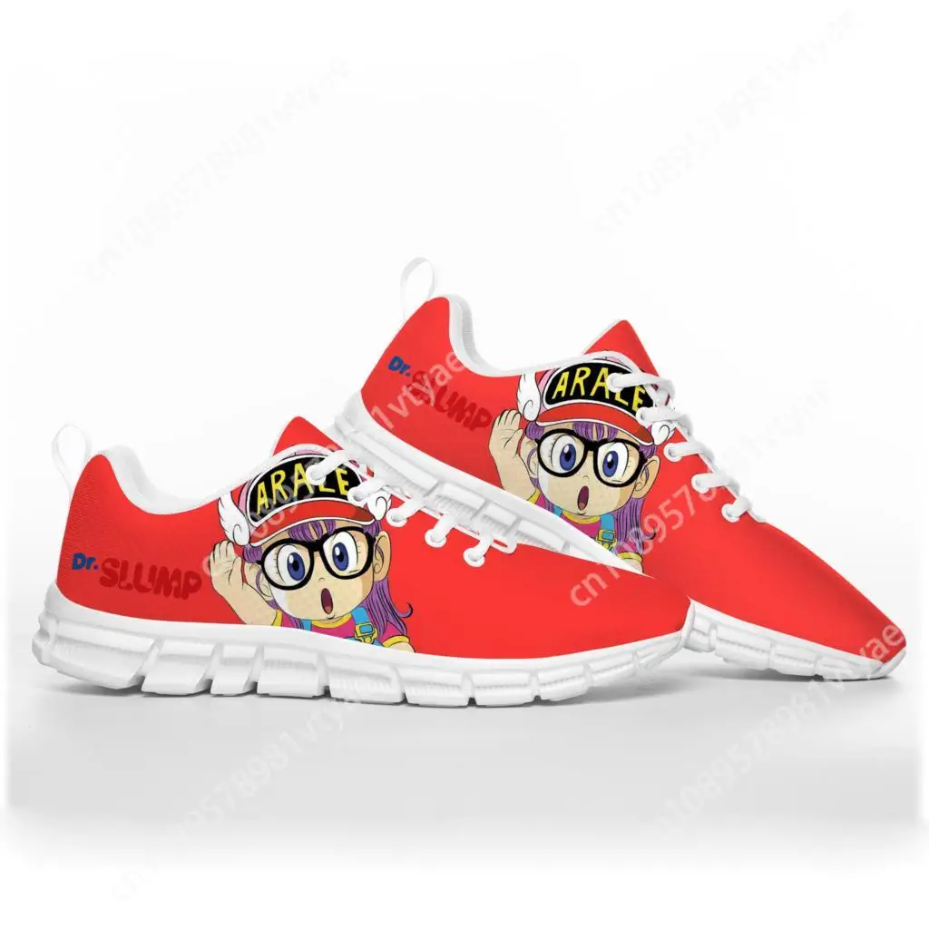 

Anime Manga Cartoon Arale Dr Slump Sports Shoes Mens Womens Teenager Kids Children Sneakers Custom High Quality Couple Shoe