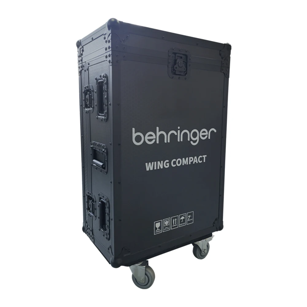 Customized Behringer WING-Compact Digital Mixer Flight Case Normal Version With Wheels Pa System Music Equipment Flight Case