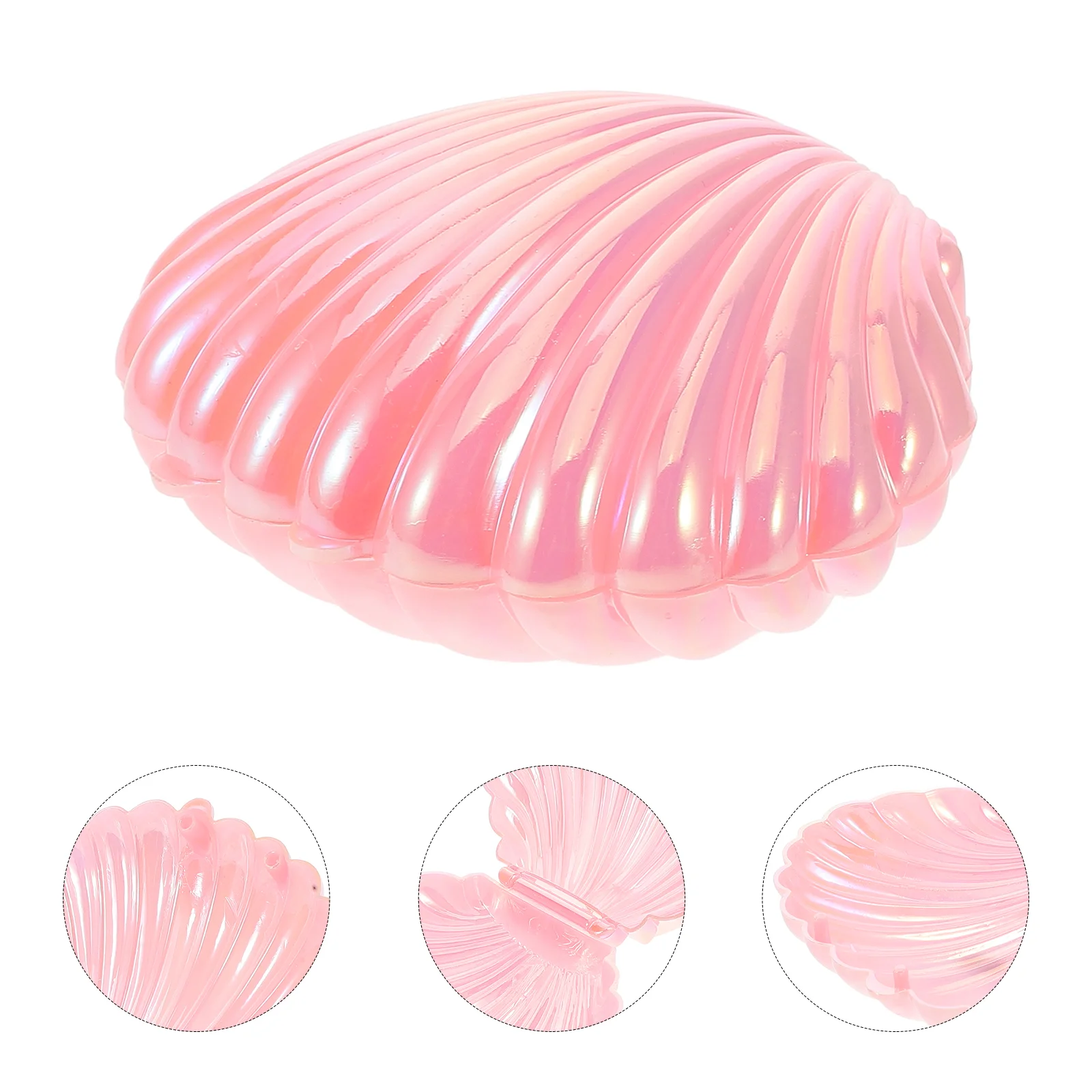 

Key Box Jewelry Tray Shell Holder Seashell Plastic Candy Boxes Party Favors Gifts Fillable Clear Accessories Dish