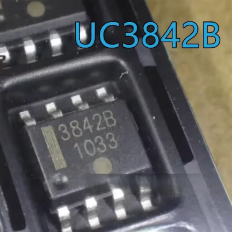 10pcs original UC3842B UC3842BD1R2G Current control mode pulse width modulator SOP8 SMD