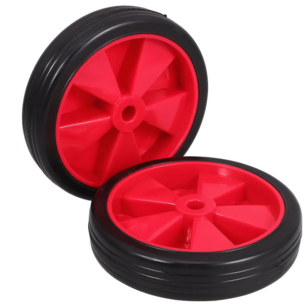 

2pcs Air Compressor Accessories Wheel Replacement Thickened Rubber Durable Material Smooth Movement Sturdy Frame Easy Install