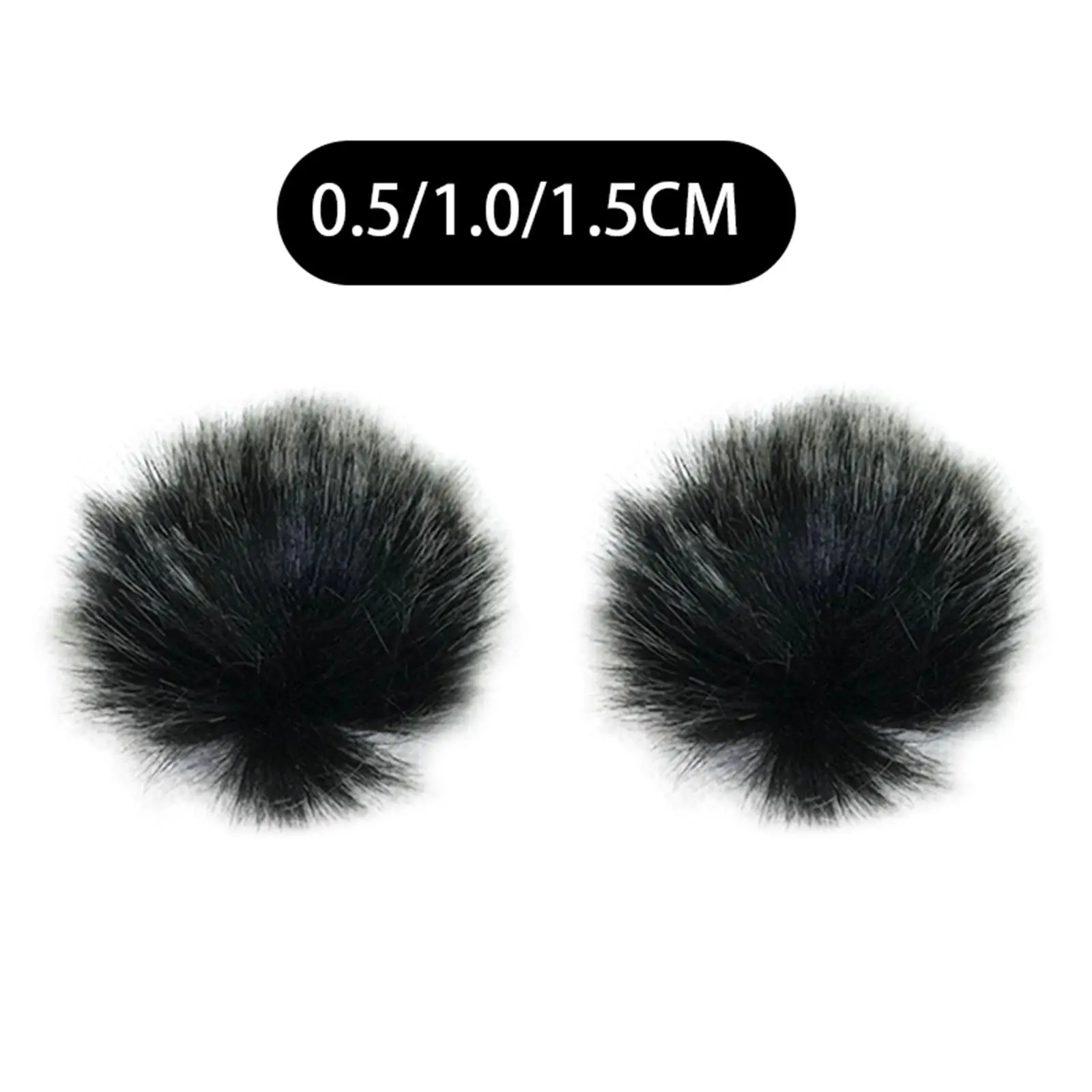 2 Pieces Microphone Windscreen Practical Professional Mic Sound Absorbing Microphone Cover for Home Recording Broadcasting