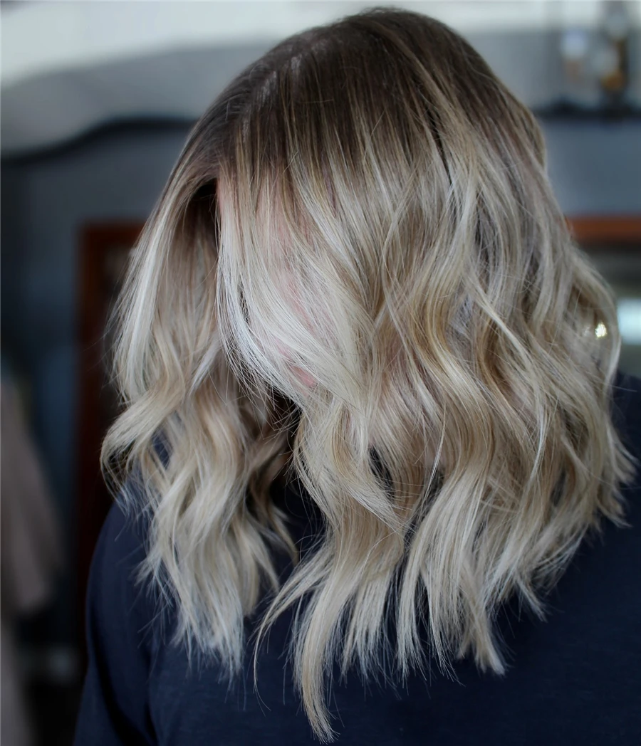 Peruca loira mistura de fibra sintética 5% perucas de cabelo humano sem cola médio longo sem cola mulher peruca de renda barato grau superior dark dourado