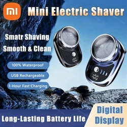 Xiaomi Electric Shaver USB Rechargeable Waterproof Portable Travel Epilator For Men Beard Body Hair Trimmer Wet Dry Use Razor