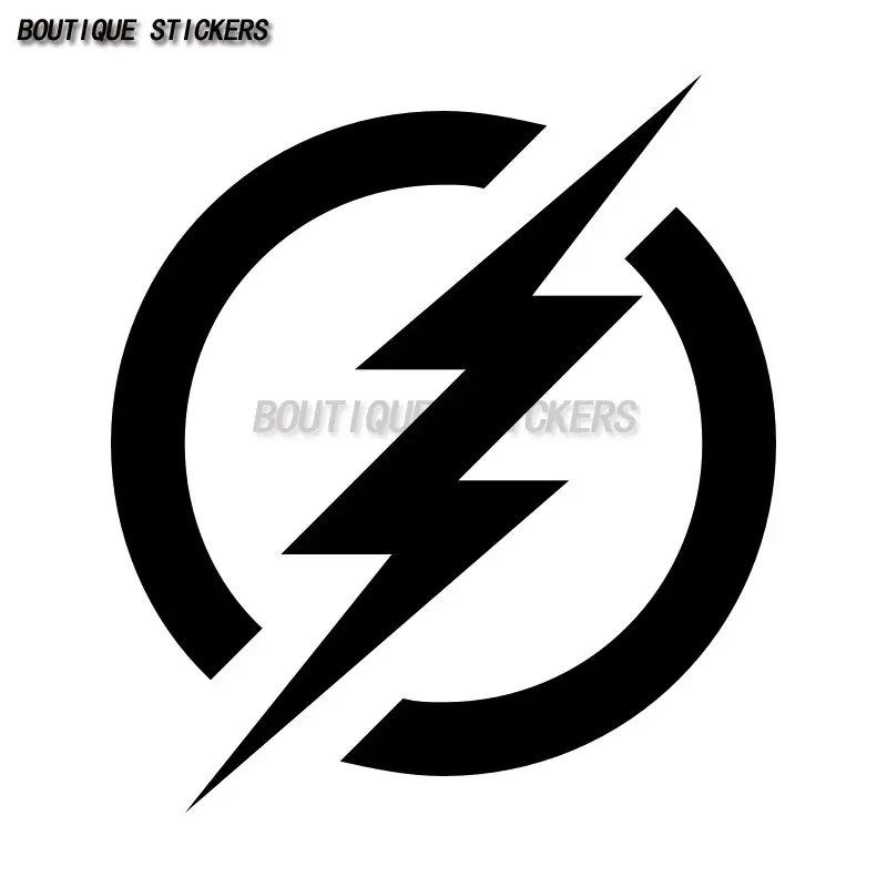 

Creative decal Lightning rechargeable battery electronic logo waterproof PVC decal laptop car wall decal accessories