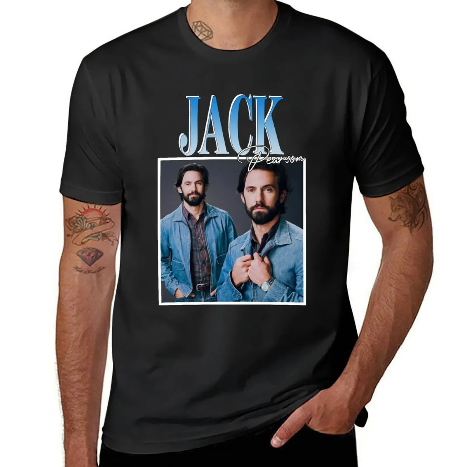 Art Jack Pearson Funny Gifts Men T-Shirt hippie clothes cute clothes mens white t shirts