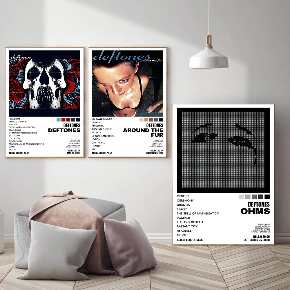 Trendy Rock Band Deftones Album Cover Posters Private Music Modern Prints Canvas Painting Wall Pictures Home Living Room Decor