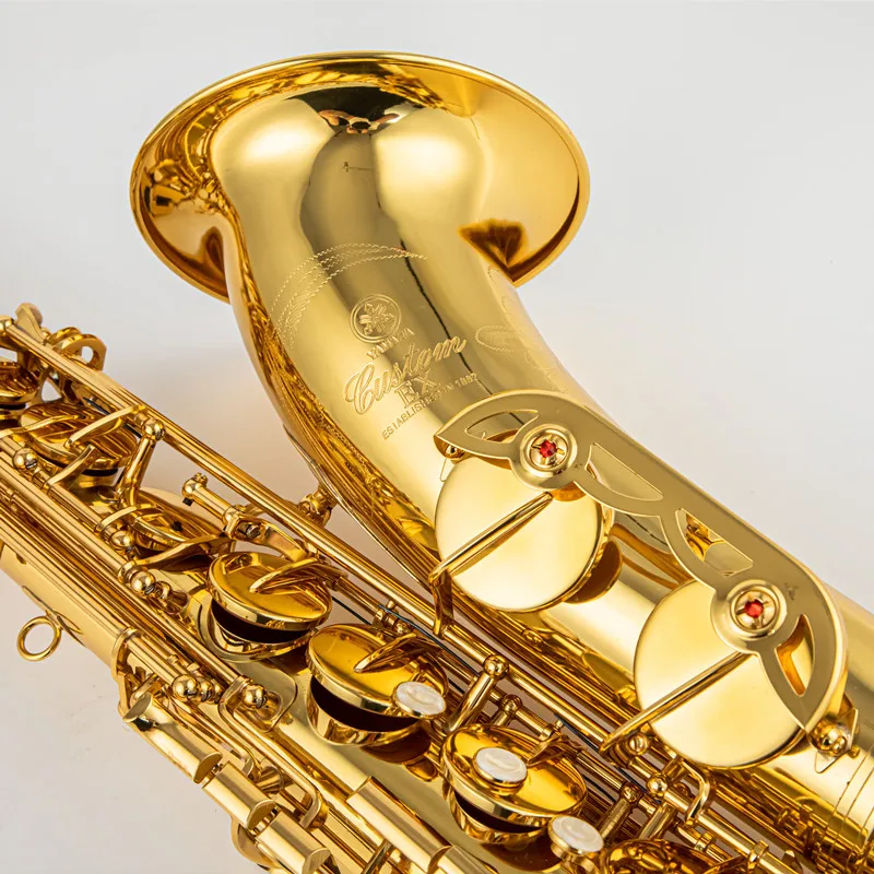 

New high quality tenor saxophone Golden tenor saxophone Complete accessories Mouthpiece and case