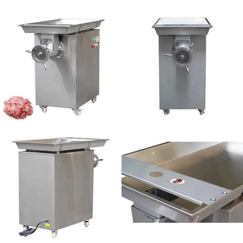 Stainless Steel Heavy Duty Commercial Meat Grinder Large Capacity Automatic Functional Meat Grinder