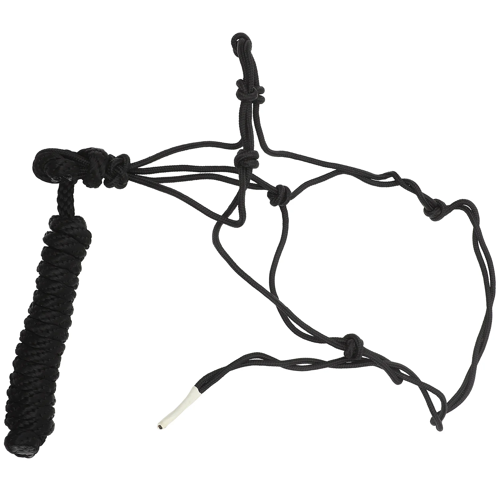 الحصان الرسن جديلة المحمولة مقاومة للاهتراء عقدة قاسية القماش التدريب الرسن الحصان إمدادات الثدي طوق الغربية #5