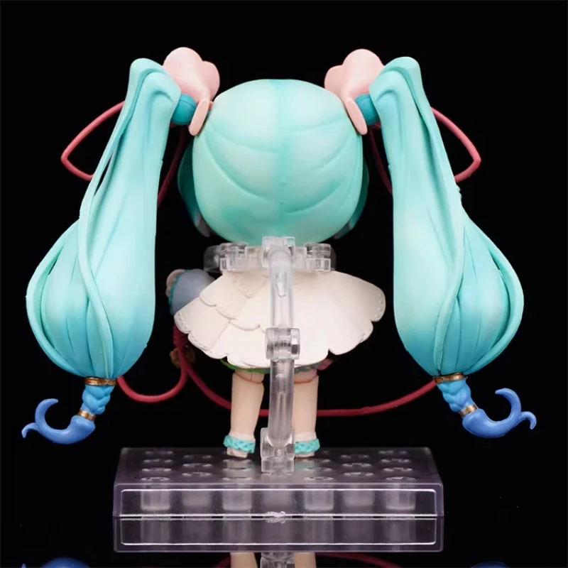 10cm Nendoroid Hatsune 1939 Strawberry Cake 1940 Magical Hatsune Q Version Action Figure Anime Model Toy Desktop Ornament Gift image 5