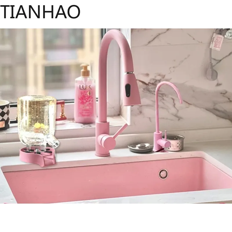 Quartz Stone Large Single-Basin Bar Sink Middle Island Kitchen Undercounter Dishwasher-Safe Vegetable Wash Basin