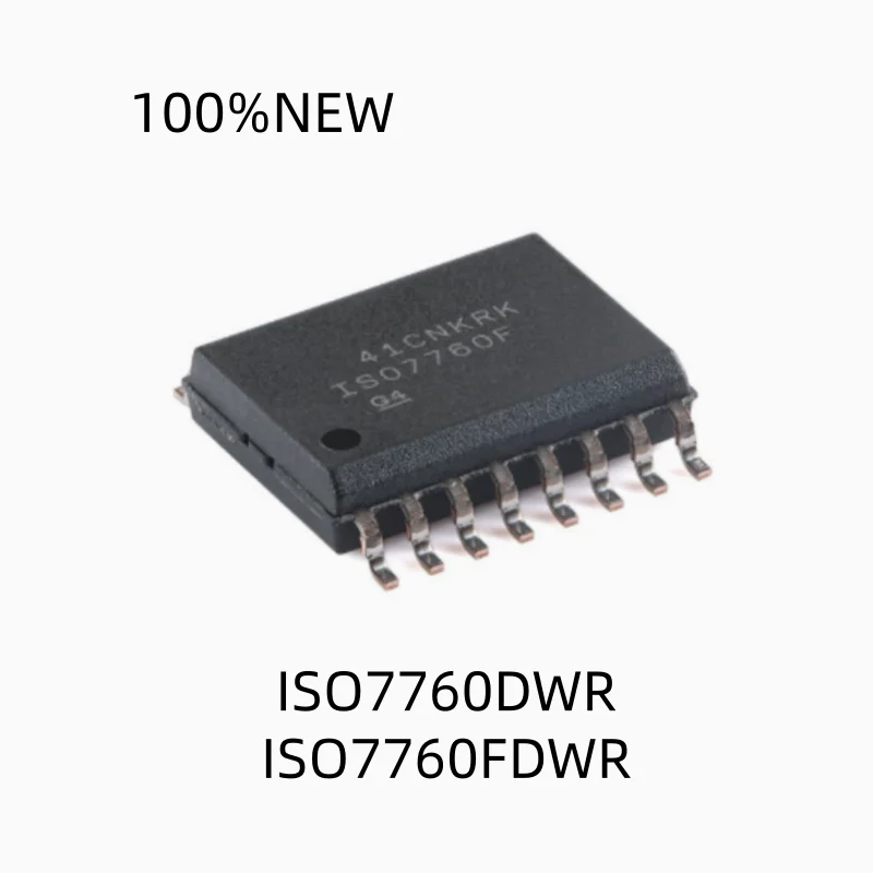 (5Pcs) 100% New Iso7760Dwr Iso7760 Iso7760Fdwr Iso7760F Sop-16 Emc Six-Channel Enhanced Digital Isolator Chip Ic with Excellent Performance