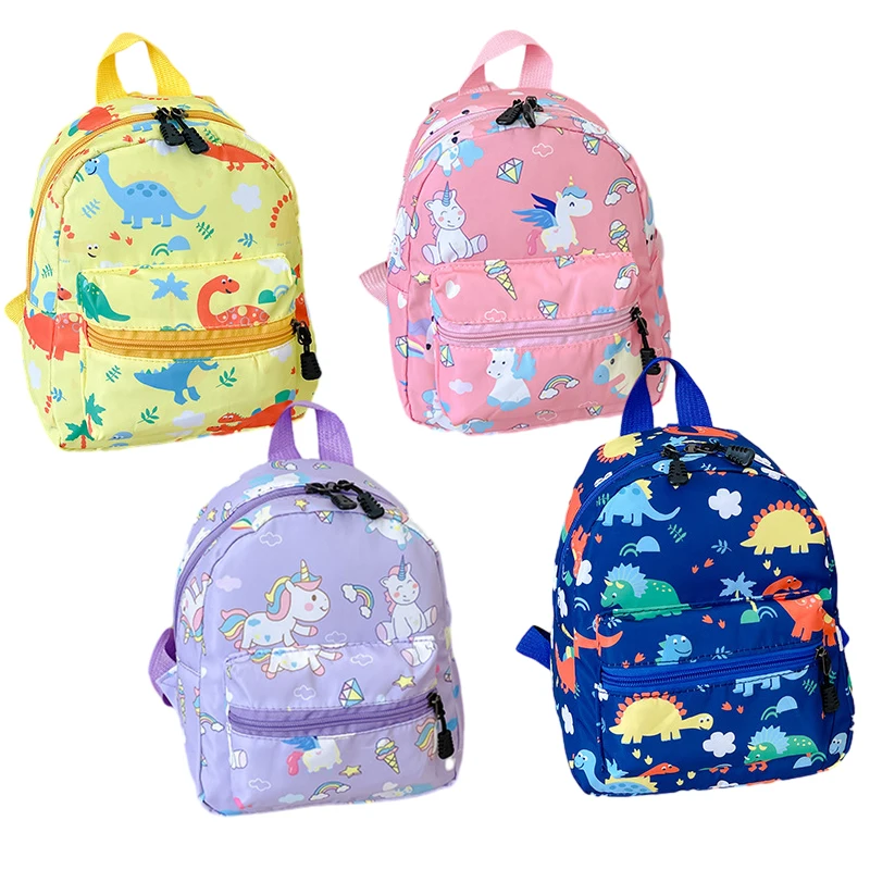 Children's Cartoon Dinosaur Backpacks For Teenager Cute Kindergarten Schoolbag Waterproof Book Bag Boys Girls Animal Bag