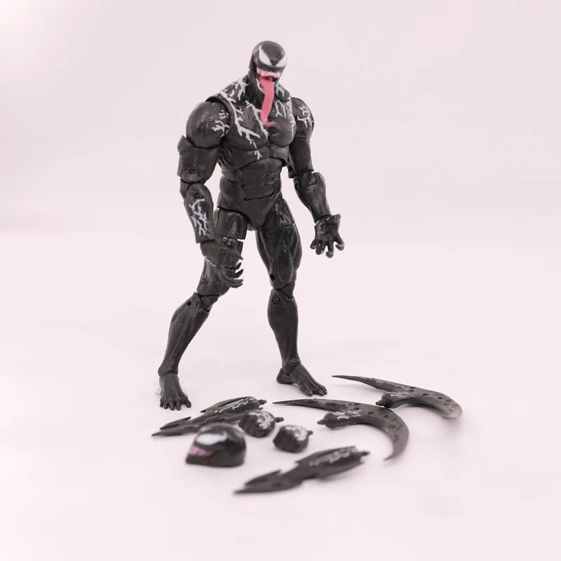 Hot Toys High Quality Marvel Avengers Version of Spider Man Massacre Venom Figurine Cletus Kasady Movable Model Ornament Hero