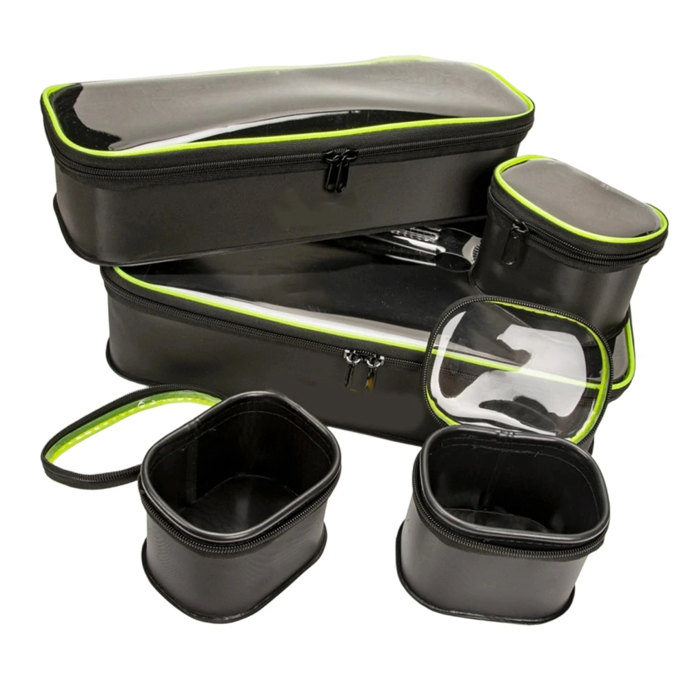 

Multi-Functional Carp Fishing Bag - Olive Green 5-in-1 EVA Waterproof European-Style Bag For Lures & Tackle Accessories