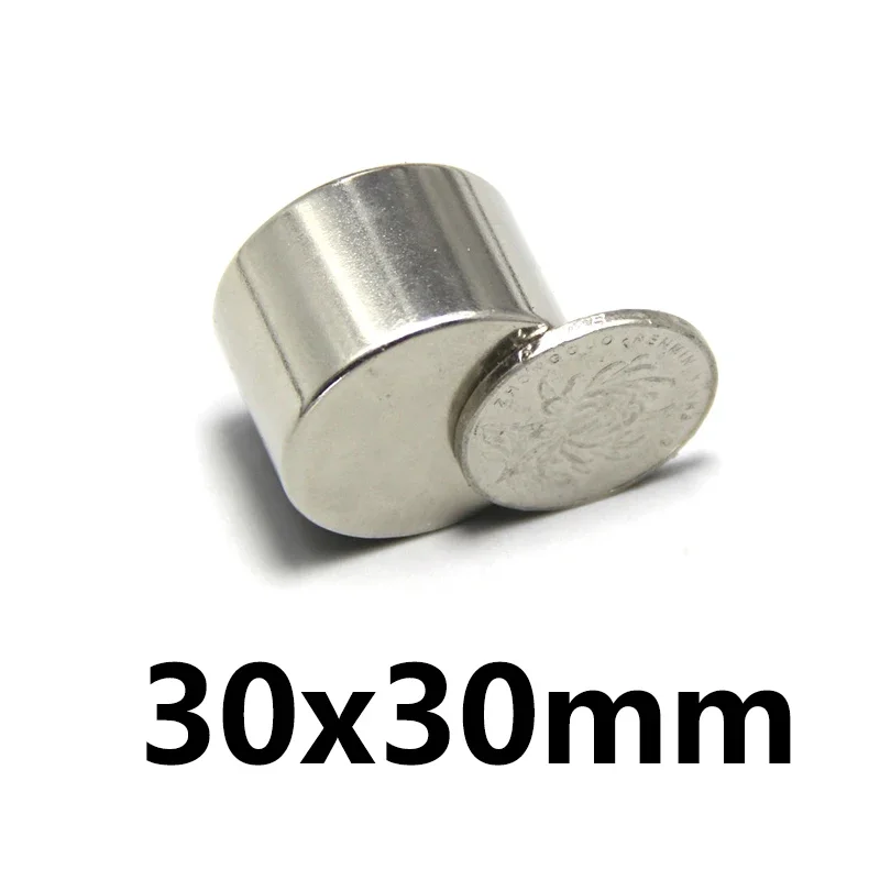 30x30 Round Search Magnet 30mmx30mm For Home Refrigerators, Offices DIY 30x30mm Strong Powerful Magnets 30*30